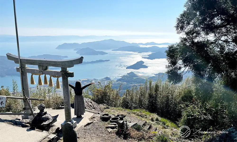 天草観光】言葉にできないほどの壮大な景色が広がる「倉岳神社