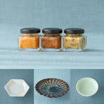 画像をギャラリービューアに読み込む, 美味しさ溢れるうにと2種のからすみを堪能できる&天草陶磁器豆皿3種セット【数量限定】